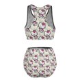 thumbnail image 3 of Hello Kitty Women's Swimwear Beach Sport Bikini Bathing Suit 2 Piece Swimsuits, 3 of 8