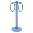 thumbnail image 5 of Vanity Top 2 Towel Ring Guest Towel Valet - Satin Chrome / Grooved, 5 of 11