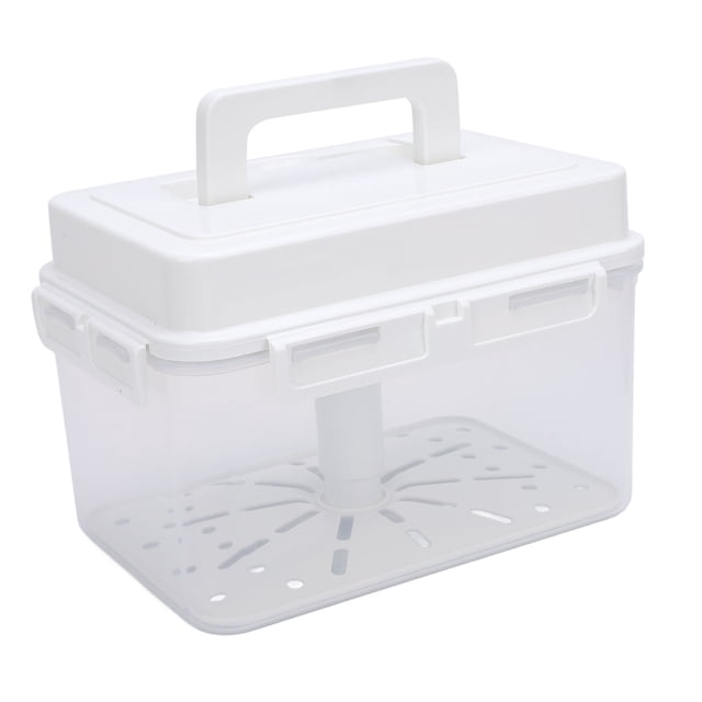 Sauerkraut Container, Kimchi Fermentation Container Large Capacity Sauerkraut Fermentation and Storage Container Saver Sealing Rectangular Kimchi Pickling Fermentation Box