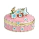 thumbnail image 2 of Joyero, joyero, joyero decorativo, tocador, organizador de joyas. Rosa, 2 of 9