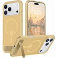 thumbnail image 1 of Funda Delgada Mate con Soporte Oculto para iPhone 17 Pro Max 6.9", Negro, 1 of 7