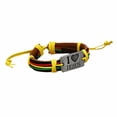 thumbnail image 2 of SmartBy Unisex I LOVE JESUS Faux Leather Bangle Hemp Rope Chain Adjustable Bracelet, 2 of 7
