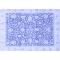 thumbnail image 1 of Ahgly Company Indoor Rectangle Oriental Blue Traditional Area Rugs, 7' x 10', 1 of 4