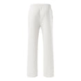 thumbnail image 6 of Men Casual Sport Pants Men Spring And Summer Pant Casual All Solid Color Painting Cotton Linen Loose Plus Size Trouser Fashion Beach Pockets Pant, 6 of 6