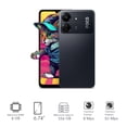 thumbnail image 3 of Celular Xiaomi POCO C65 MEDIATEK Helio-G85 8C 8GB 256GB 6.74PULG HD EU 2310FPCA4G, 3 of 3