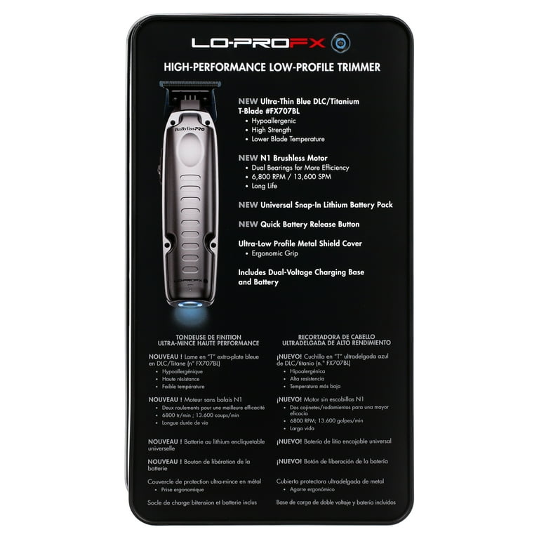 BabylissPRO Lo-ProFX FXONE High Performance, Zero-Gap