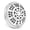 Chrome, variant on Aqua Elegante 6 Function Luxury Shower Head for High Pressure Showers - 2.5 GPM - Polished Chrome