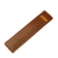 thumbnail image 1 of Leather Pencil Case Brown, Square PU Leather Stationery Holder, Durable and Stylish Desk Organizer for School and Office, 1 of 4