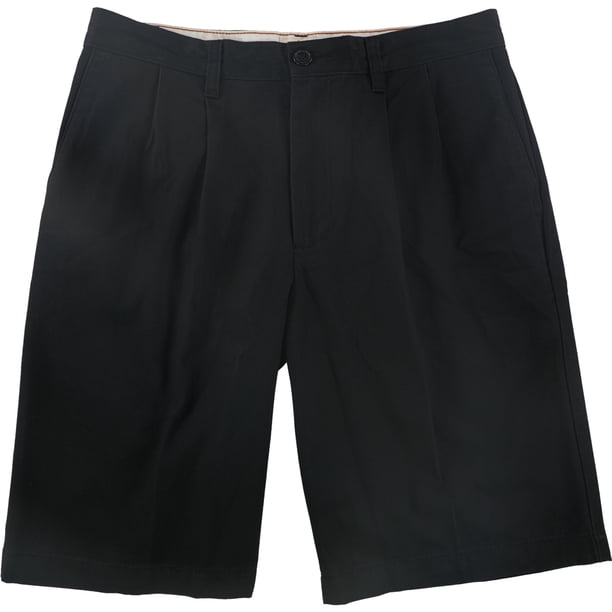Dockers - Pantalones cortos para caminar para hombre, ajuste clásico, perfectos, informales, negro, 32