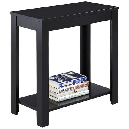 HomeStock Old World Opulence Chairside Table,Black