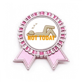 thumbnail image 1 of Dormilón. Insignia broche Medalla rosa premiada, 1 of 3