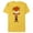 Yellow, variant on Disney and Pixar’s Inside Out 2 Toony Colors Emotion Anxiety- Short Sleeve Blended T-Shirt for Adults - Customized-Yellow