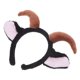 thumbnail image 5 of Orejas de animales de peluche, diadema con cuernos, orejas de cabra, disfraz de Cosplay, accesorios para el cabello para Halloween, Navidad, Carnaval, Festival, accesorios de fiesta, 5 of 7