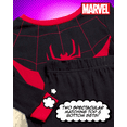 thumbnail image 4 of Marvel Boys' Pajamas - 4 Piece Spiderman Halloween Costume Long Sleeve Top & Pants Set (2T-10), 4 of 7