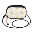 thumbnail image 2 of FORMRS Mini Crossbody Bag for Women Adjustable Shoulder Rope Travel Casual Phone Purse, Pastel Pink Geometric, 2 of 7