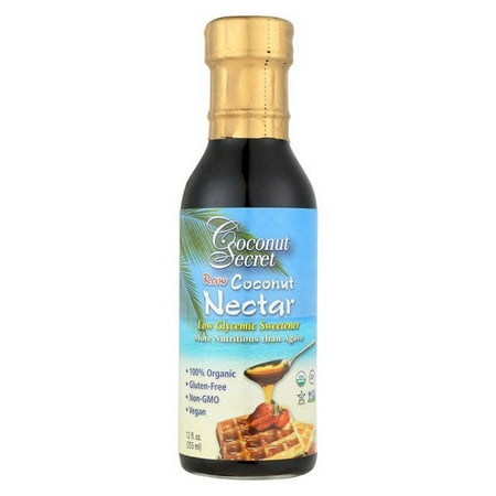 Coconut Secret Raw Nectar - Coconut - Pack of 12 - 12 Fl (Best Raw Coconut Water)