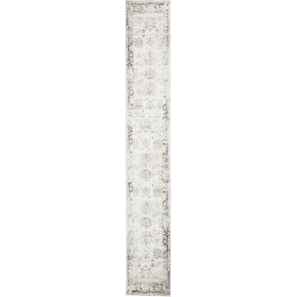 Unique Loom Casino Sofia Distressed Floral Area Rug or Runner