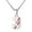 Silver 3, variant on Men's Women's Stainless Steel Athletes Baseball Softball Number 00-99 Necklace Sport Team Pendant Chain Gift Silver Number 22