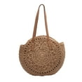 thumbnail image 1 of Sac à Bandoulière Rétro Tissé pour Femmes, Sac à Main Floral, Sac Tissé, Sac de Plage, 1 of 9