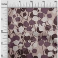 thumbnail image 2 of oneOone Cotton Jersey Wine Fabric Abstract Leaf Craft Projects Decor Fabric Printed By The Yard 58 Inch Wide, 2 of 4