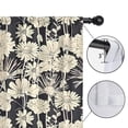thumbnail image 4 of Blackout Kids Curtains,Pioneer Flower Floral Print Pattern Childrens Insulated Curtains Set Of 2,Bedroom Essentials,Toddler Room Decor 42"x63", 4 of 5