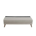 thumbnail image 5 of Modern Contemporary Urban Design Living Room Lounge Club Lobby Sofa, Fabric, Beige, 5 of 8