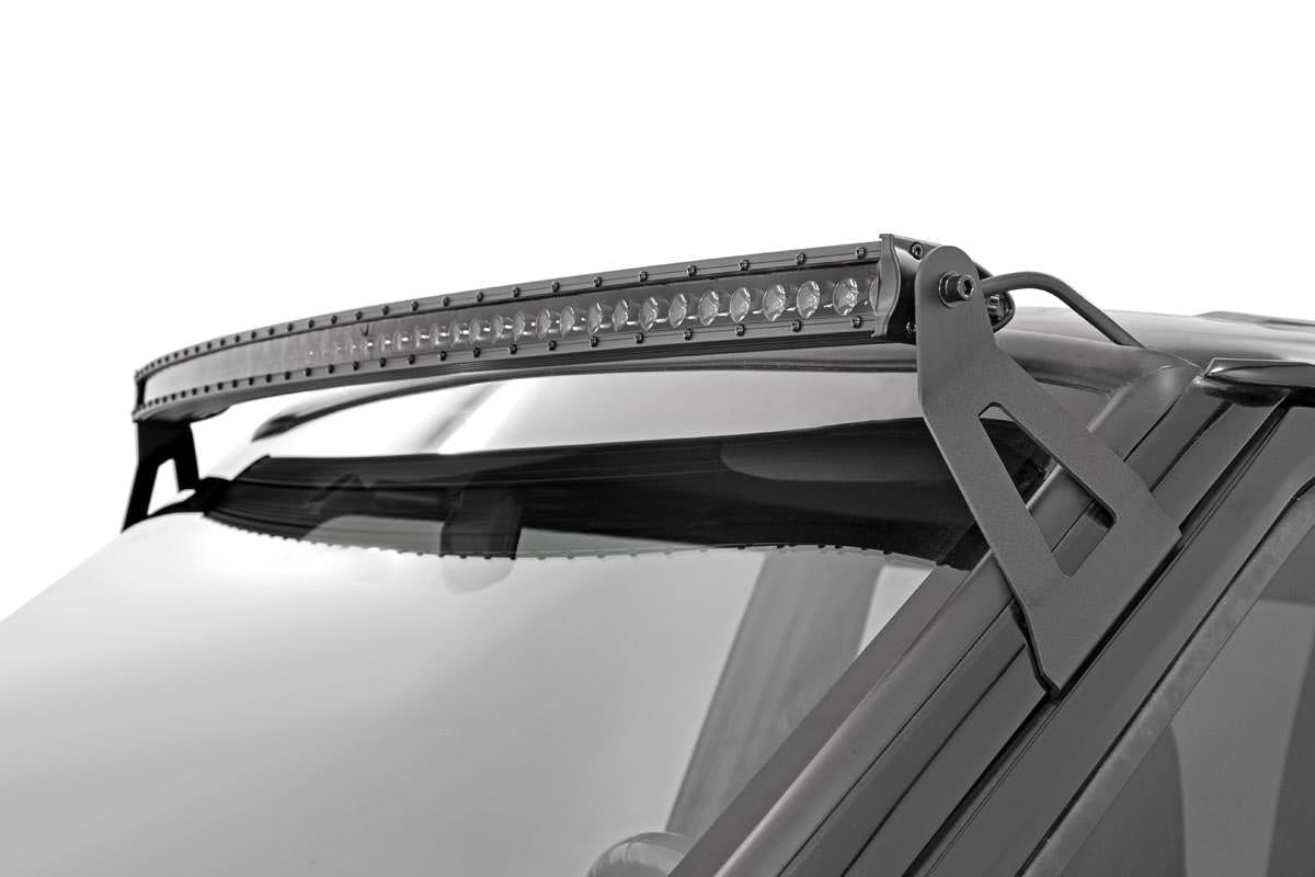 Rough Country 50" Black Series Curved Single Row CREE LED Light Bar - 72750BL