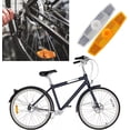 thumbnail image 3 of 10 Piezas Naranja Reflector de Radios de Bicicleta Reflector Luces de Rueda de Advertencia de Bicicleta para Rueda de Bicicleta Accesorio de Seguridad de Conducción Nocturna, 3 of 5