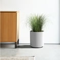thumbnail image 4 of Veradek Demi Series  16" Plastic-Stone Planter - 2-Pack White, 4 of 10