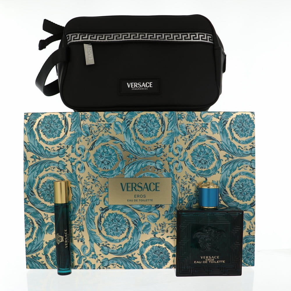 Versace Eros Men's Fragrance Gift Set - Eau De Toilette