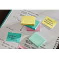 thumbnail image 2 of Post-it Greener Pop-up Notes, 1.5x2 in, 12 Pads, America's #1 Favorite Sticky Notes, Sweet Sprinkles, Pastel Colors (Pink, Blue, Mint, Yellow), Clean Removal, 100% Recycled Material (R330RP-12AP), 2 of 3