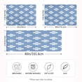 thumbnail image 4 of White Flowers Pattern Standard Size Satin Pillowcase 20''x26'' Double-Sided Print Soft Wrinkle Resistant, 4 of 9