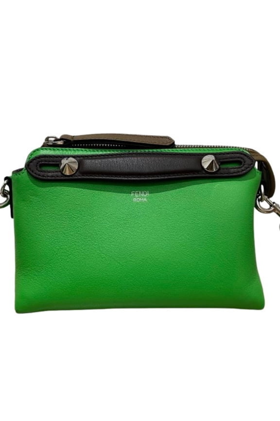 Pre-Owned FENDI By The Way bag, green.