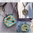 thumbnail image 5 of Raisingwell Dog Treat Pouch for Pet Walking and Training with Clicker Poop Bags Small Fanny Zipper Pack Holder for Puppy Snack Dispenser Kit for Leash and Outdoor Use (Strawberry), 5 of 6