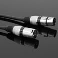 thumbnail image 3 of Cable DJ Btafrte DMX 5.9 Pies Conector XLR 3 Pines negro, 3 of 9