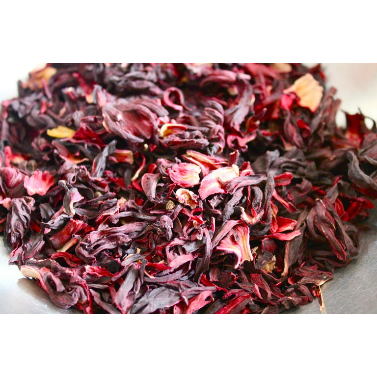 1 LB Premium Natural Dried Hibiscus Flower (Flor de Jamaica) 100% Tea