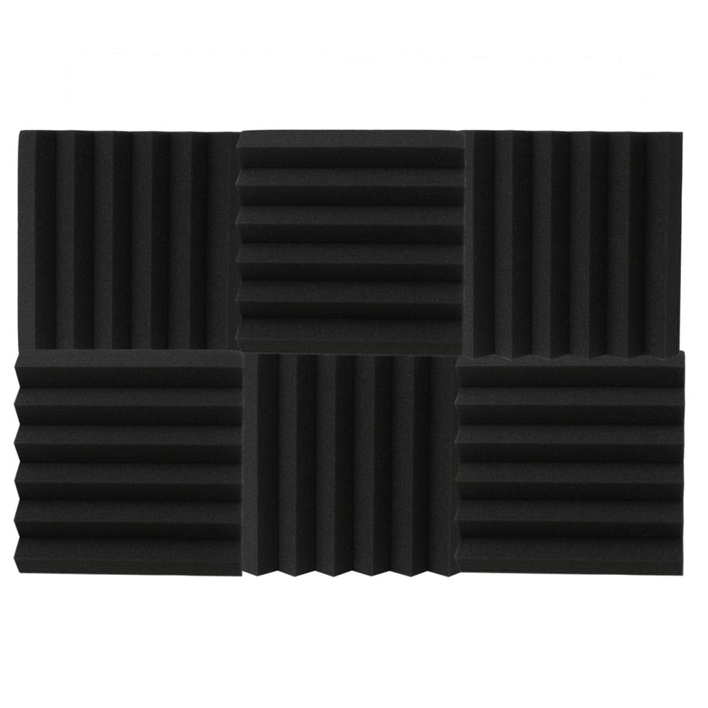 30*30CM DIY Foam Acoustic Panels Sound Insulation Noise Reduction Wall Sticker