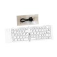 thumbnail image 3 of Bunblic Foldable Wireless Keyboard 64 Keys Travel Keyboards for PC Smartphone Laptop White, 3 of 8