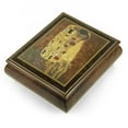 thumbnail image 1 of Handcrafted Ercolano Music Box Featuring "The Kiss" by Klimt Gustay (1862-1918) - In the Good Old Summertime, 1 of 2