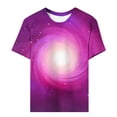 thumbnail image 4 of iTNHFP T-Shirt pour Femmes T-Shirts en Coton pour Femmes T-Shirts Décontractés Ronds avec Imprimé Mode Manches Courtes, 4 of 4