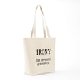 thumbnail image 7 of CafePress - Irony Tote Bag - Unisex Canvas Tote Bag, Beige, 1-Piece, 7 of 7