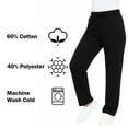 thumbnail image 5 of Galaxy by Harvic 3-Pack Women's Loose Fit Fleece Jogger Sweatpants (S-5XL), 5 of 6