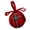 Red, variant on Euahivb Plaid Christmas Ball Ornament Fabric Wrapped Bauble with Velvet Bow for Xmas Tree Holiday Party Decor, Rustic Farmhouse Festive Hanging Charm