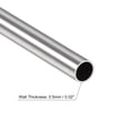 thumbnail image 3 of Uxcell 12mm x 0.5mm x 200mm 304 Stainless Steel Tube for Industry Machinery, 3 of 6