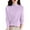 Purple #CD04, variant on Inglocry Sweaters for Women 2026 Long Sleeve Crew Neck Lightweight Soft Casual Knitted Pullover Solid Color Sweater Light Brown M