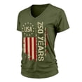 thumbnail image 4 of MAIHAN 250 Years America Shirt Women 4th Of July Shirt 4th Of July Crew Neck T-Shirts Shirt Summer Baggy Tops Patriotic Freedom Semiquincentennial Shirt for 250th Year, 4 of 4