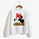 thumbnail image 3 of Sudadera básica de cuello redondo para mujer, nueva sudadera con capucha con estampado de Minnie Mouse de Disney de primavera 2024, jersey informal Harajuku para niña, 3 of 5