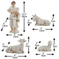 thumbnail image 4 of Zayton Nativity Set Christmas Indoor 12 Inch 11 Piece Statue Figurines, 4 of 7