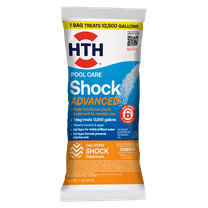 HTH Pool Care Shock Advanced — Granules, 1 lb — Pool Shock Treatment for Weekly Use