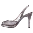 thumbnail image 4 of Womens Adrianna Papell Georgi Platform D'Orsay Dress Sandals - Gunmetal, 4 of 6